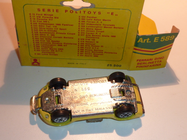 FERRARI Dino Berlinetta Pininfarina